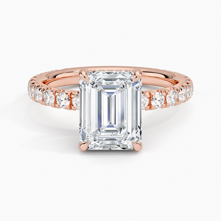 Olympia Three-Quarter Coverage Diamond Ring