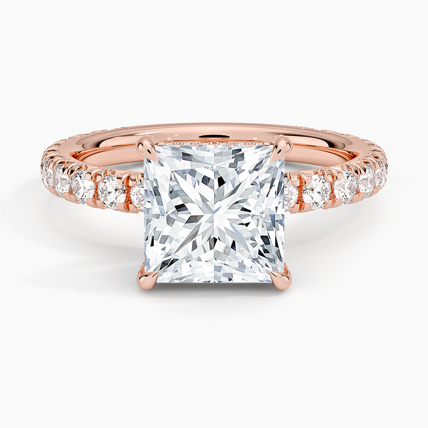 Olympia Three-Quarter Coverage Diamond Ring