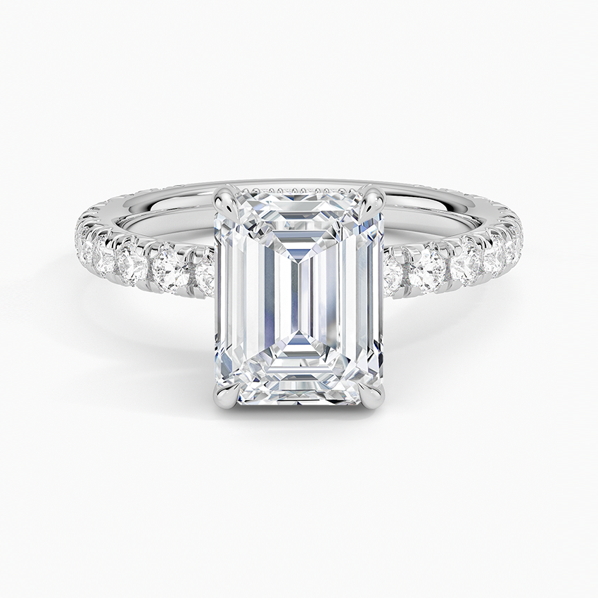 Olympia Three-Quarter Coverage Diamond Ring