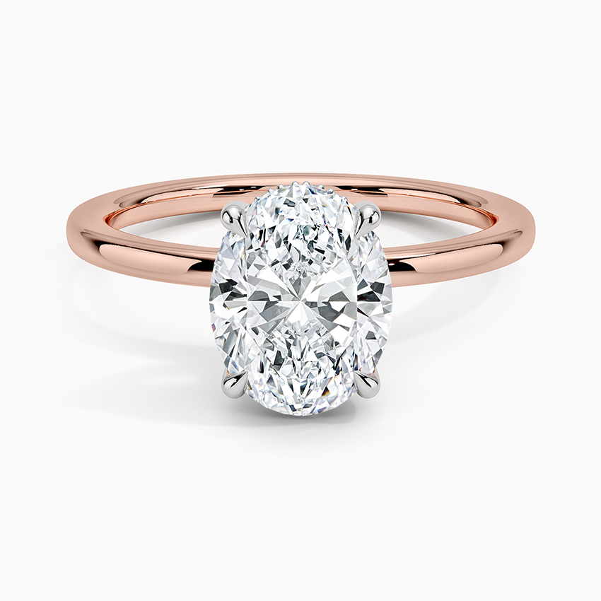 Adorned Mixed Metal Diamond Ring