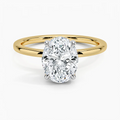 Adorned Mixed Metal Diamond Ring