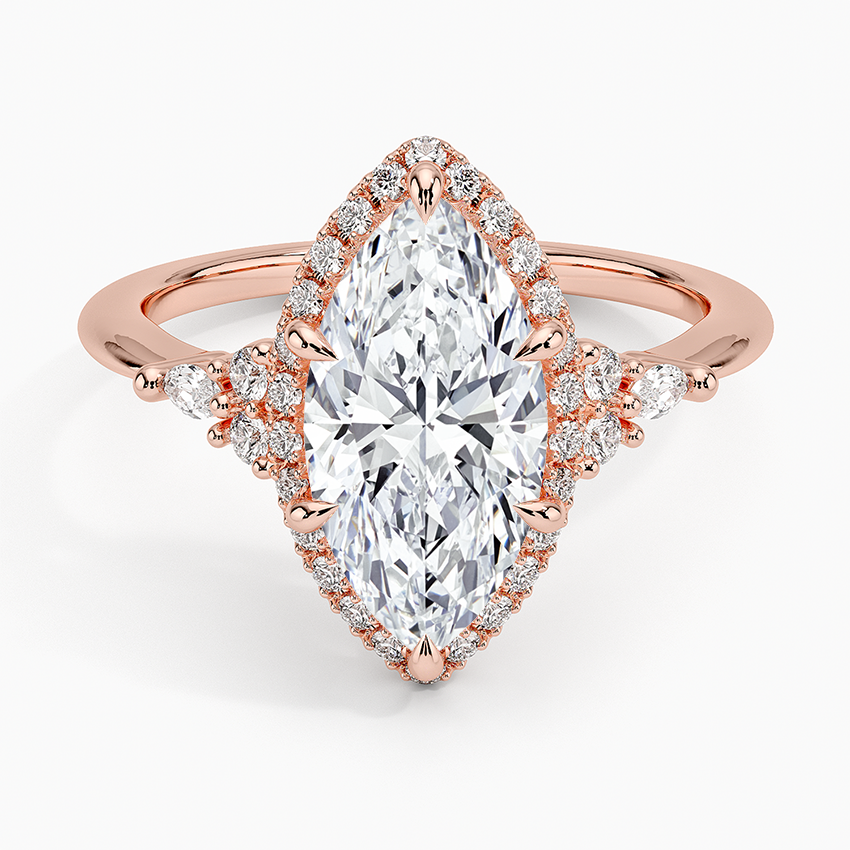 Nadia Halo Diamond Ring (1/4 ct. tw.)