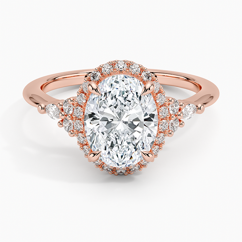 Nadia Halo Diamond Ring (1/4 ct. tw.)