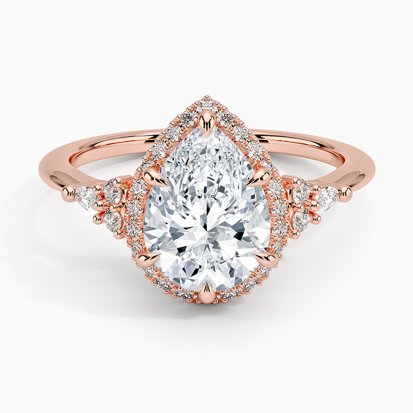 Nadia Halo Diamond Ring (1/4 ct. tw.)