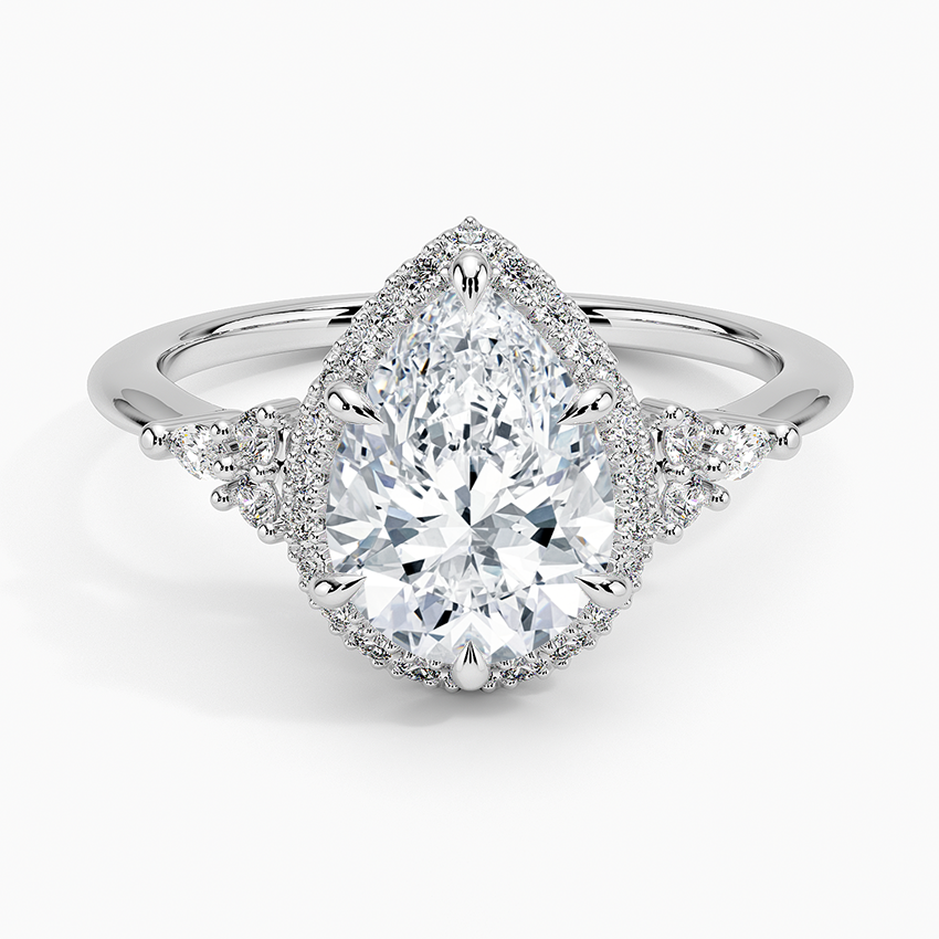 Nadia Halo Diamond Ring (1/4 ct. tw.)