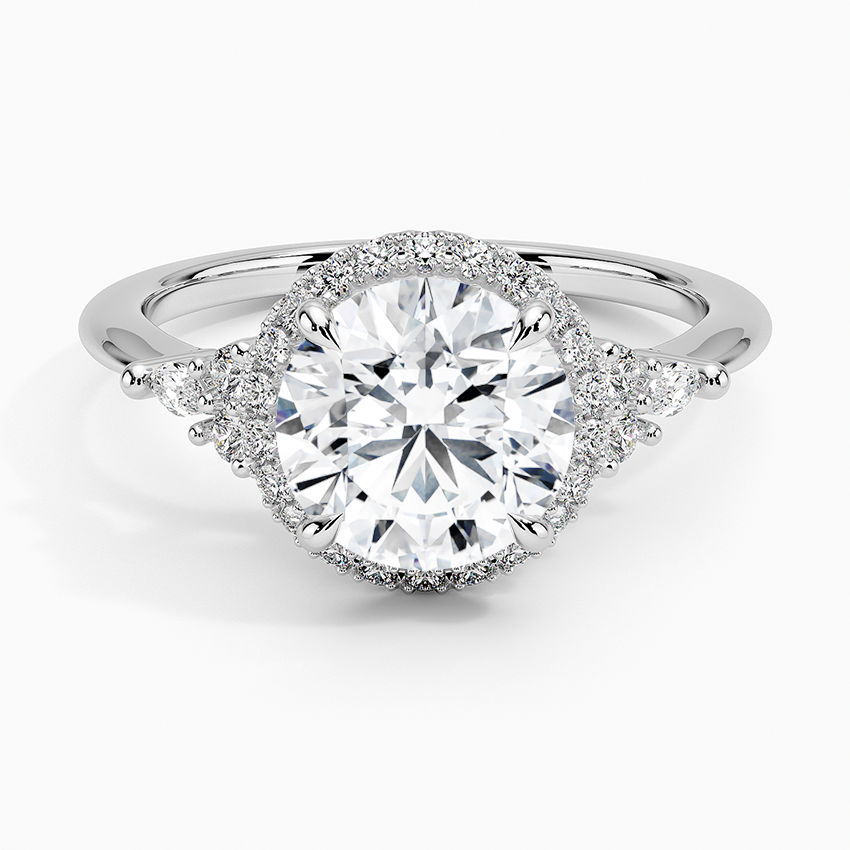 Nadia Halo Diamond Ring (1/4 ct. tw.)