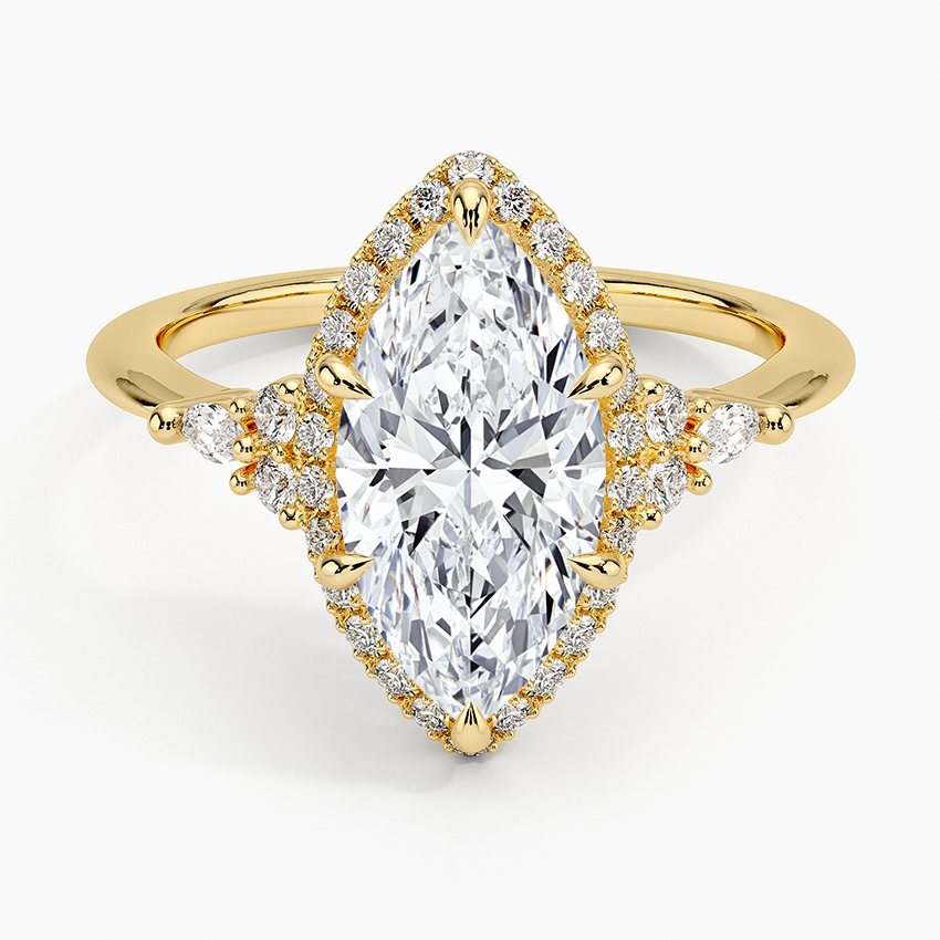 Nadia Halo Diamond Ring (1/4 ct. tw.)