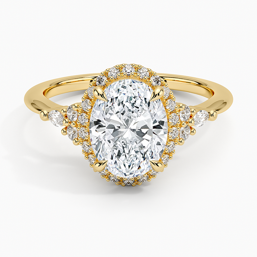 Nadia Halo Diamond Ring (1/4 ct. tw.)