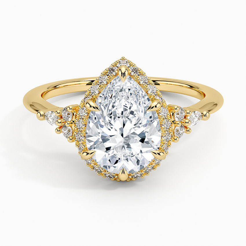 Nadia Halo Diamond Ring (1/4 ct. tw.)