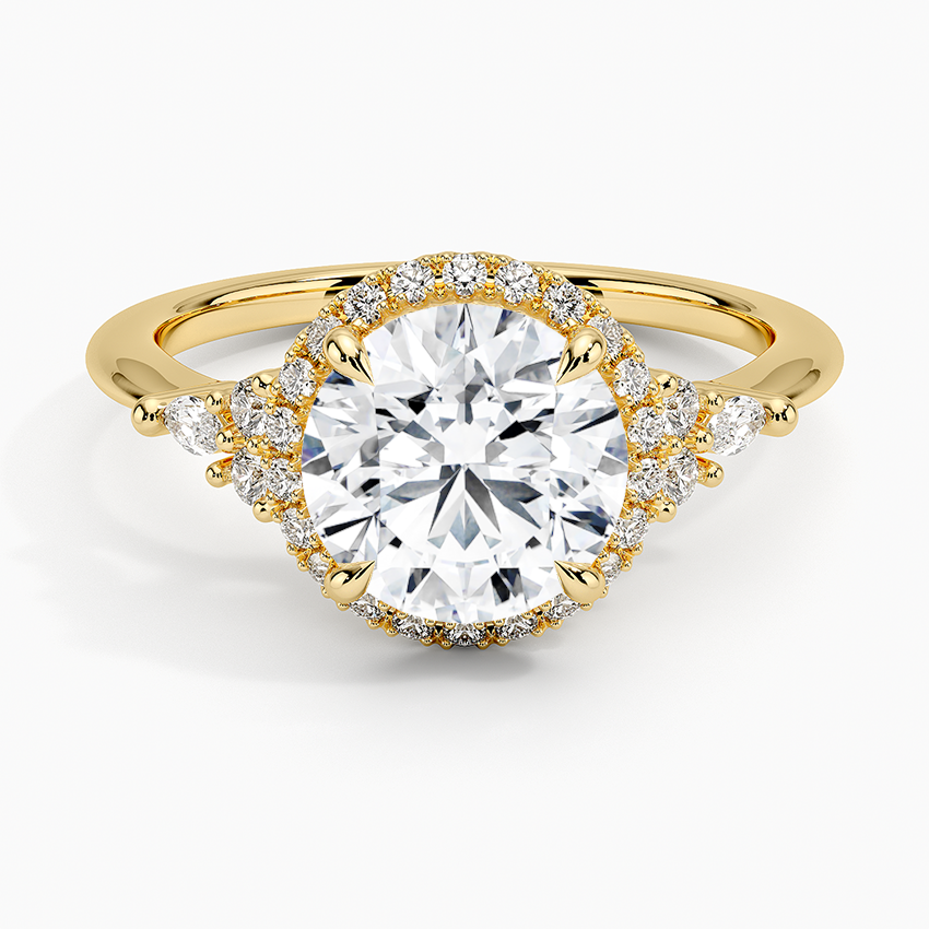 Nadia Halo Diamond Ring (1/4 ct. tw.)