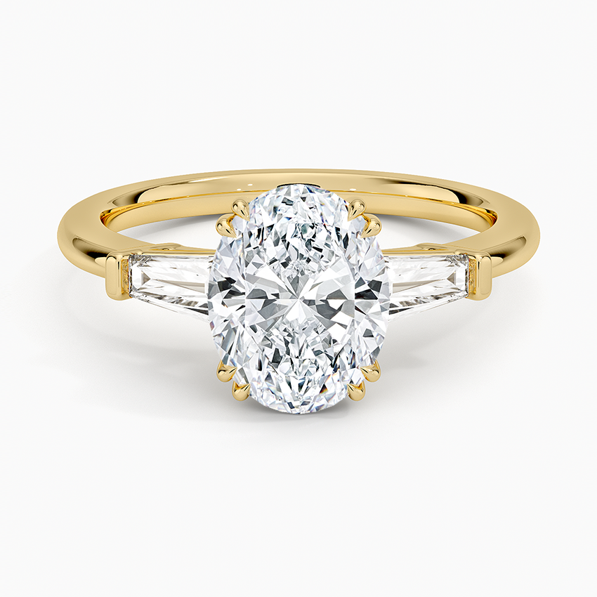 Symphony Double Prong Three Stone Diamond Ring (1/2 ct. tw.)