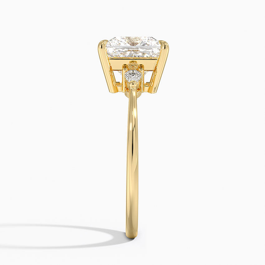 Aria Three Stone Diamond Ring