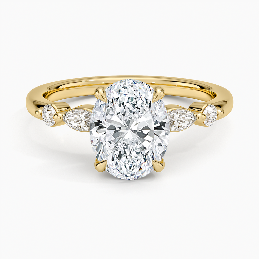 Versailles One-Quarter Coverage Diamond Ring