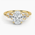 Camellia Three Stone Diamond Ring (1/3 ct. tw.)