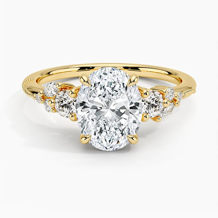 Camellia Three Stone Diamond Ring (1/3 ct. tw.)