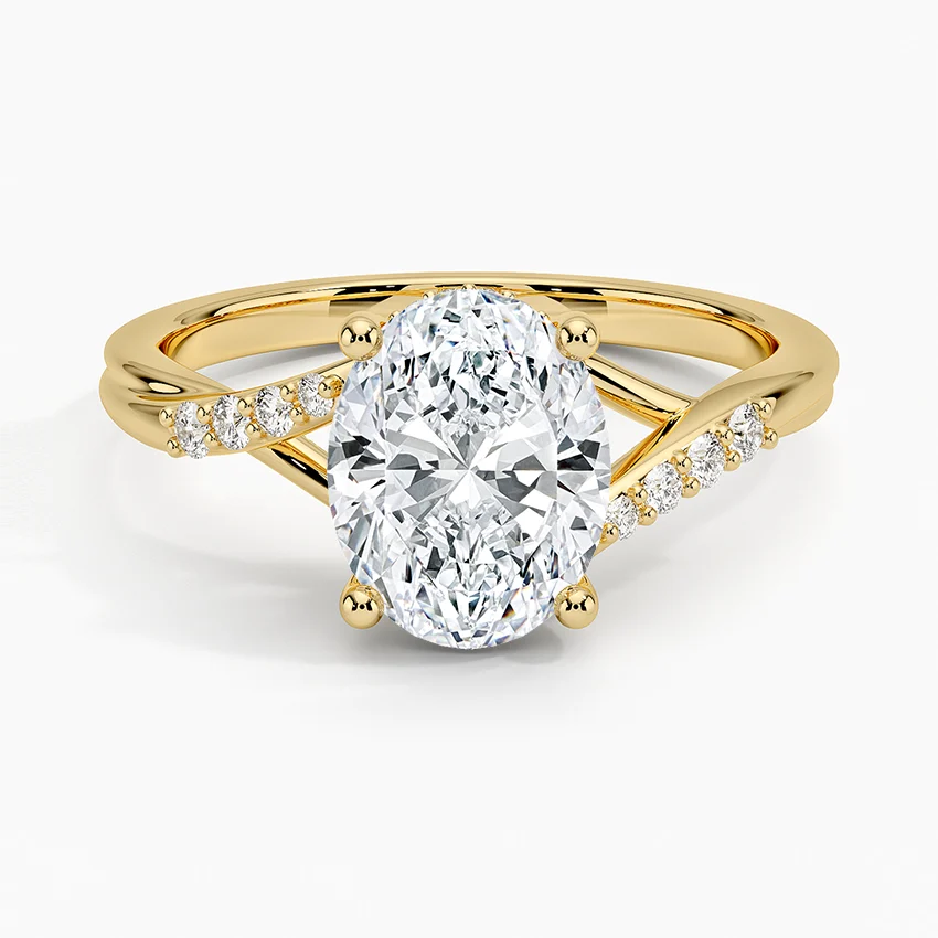 Chamise Hidden Halo Diamond Ring