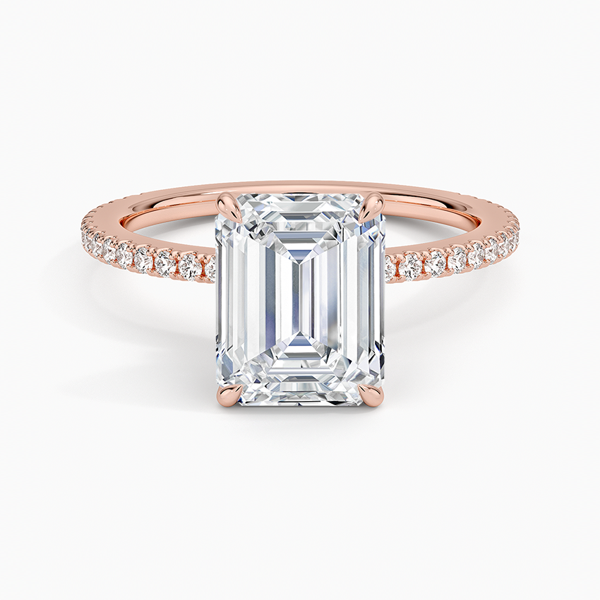 Demi Three-Quarter Coverage Diamond Ring