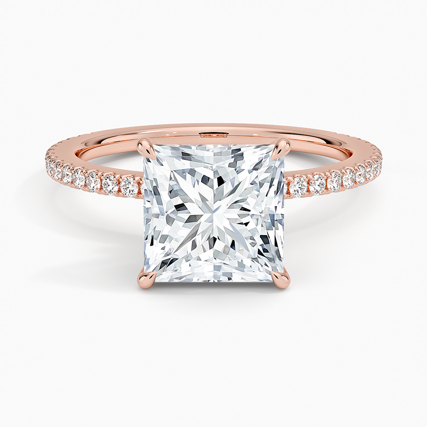 Demi Three-Quarter Coverage Diamond Ring
