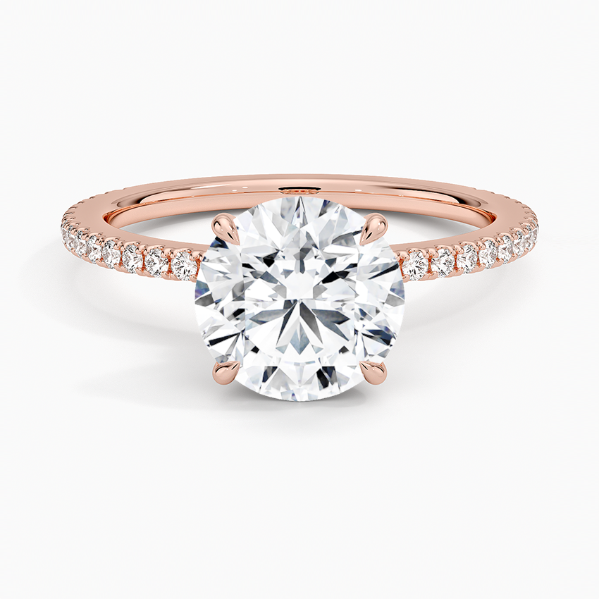 Demi Three-Quarter Coverage Diamond Ring