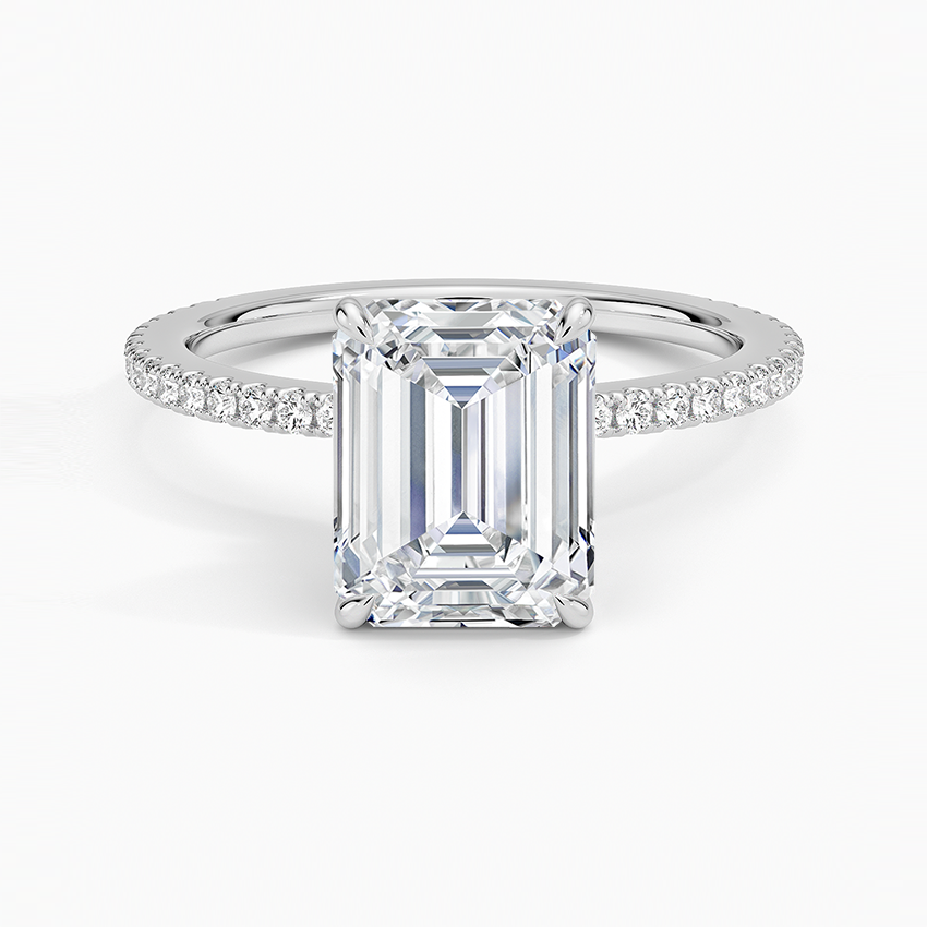 Demi Three-Quarter Coverage Diamond Ring
