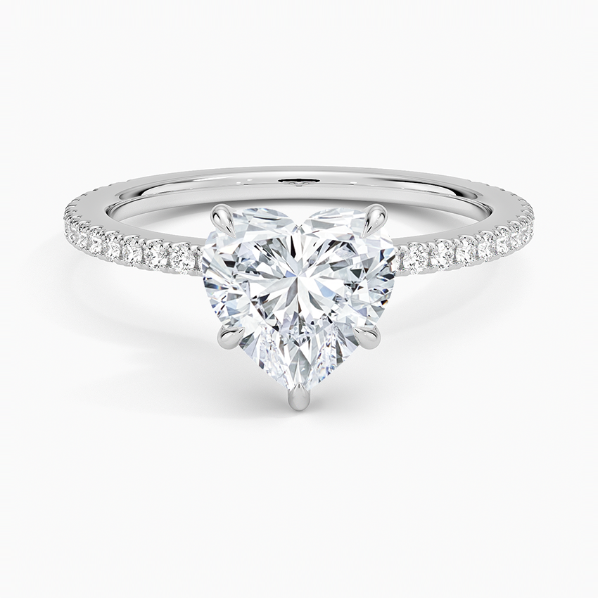 Demi Three-Quarter Coverage Diamond Ring