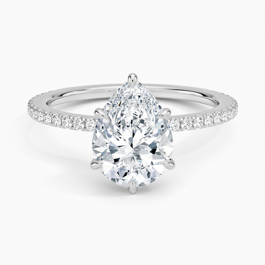 Demi Three-Quarter Coverage Diamond Ring
