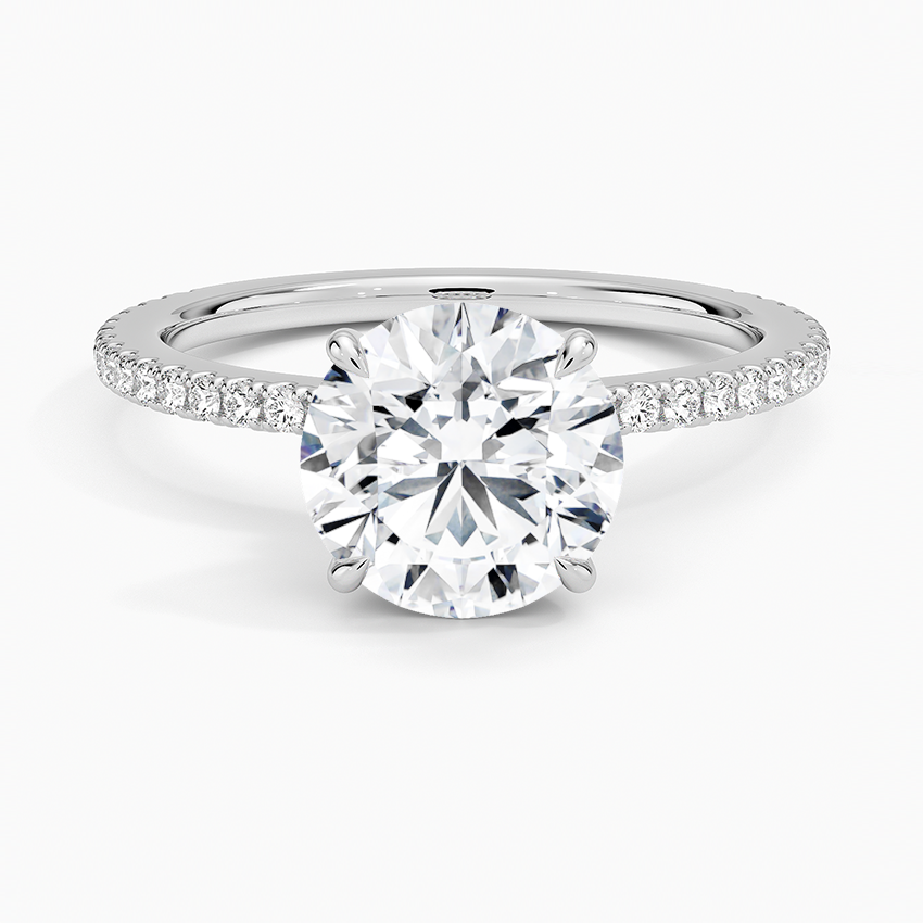 Demi Three-Quarter Coverage Diamond Ring