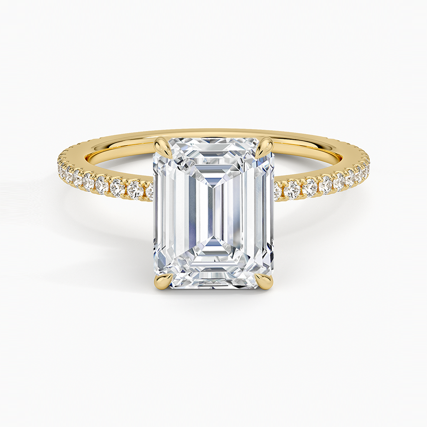 Demi Three-Quarter Coverage Diamond Ring