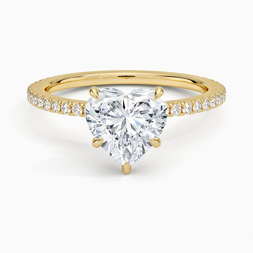 Demi Three-Quarter Coverage Diamond Ring