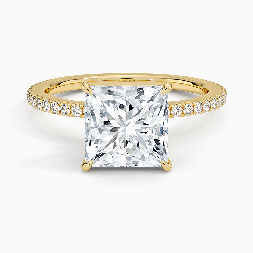 Demi Three-Quarter Coverage Diamond Ring