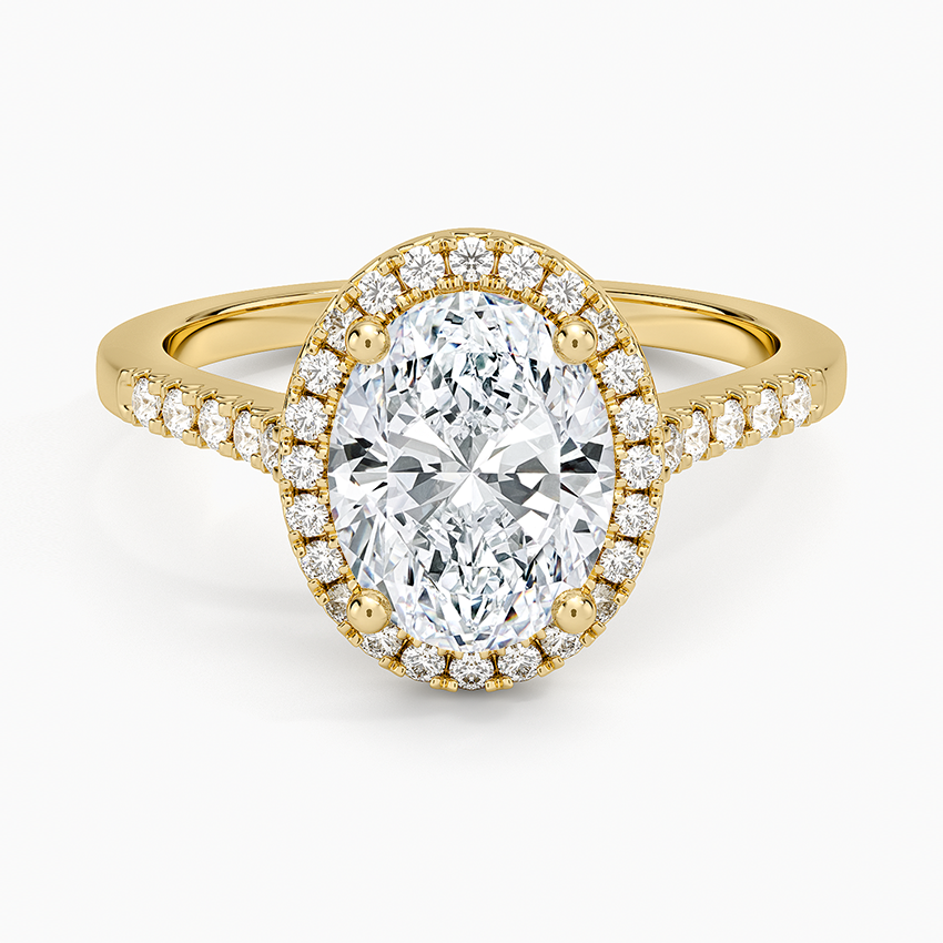 Odessa Halo Diamond Ring (1/5 ct. tw.)