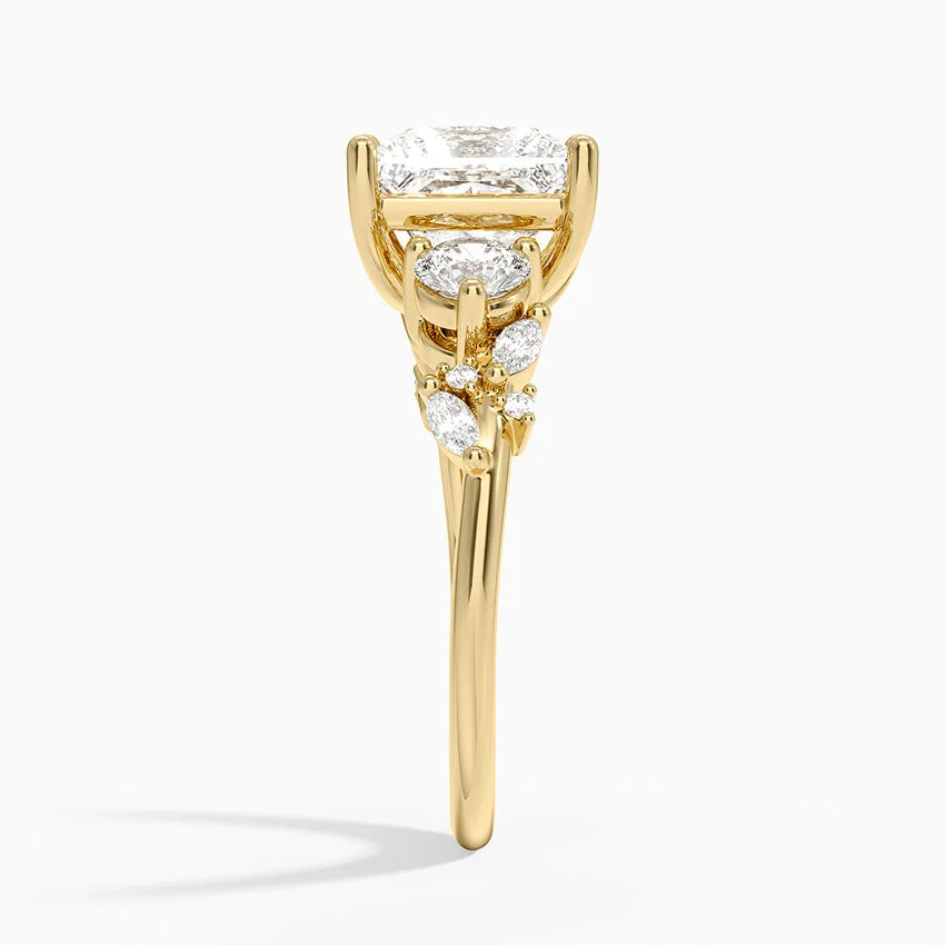 Arden Three Stone Diamond Ring