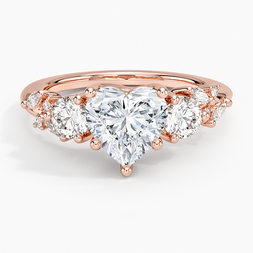 Arden Three Stone Diamond Ring