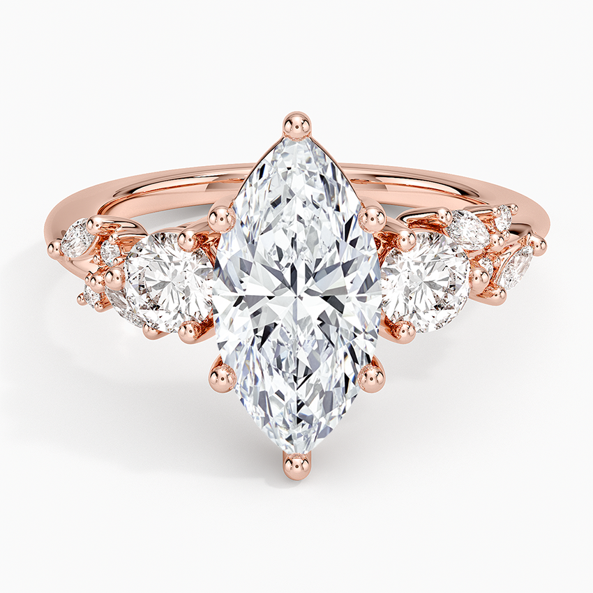 Arden Three Stone Diamond Ring