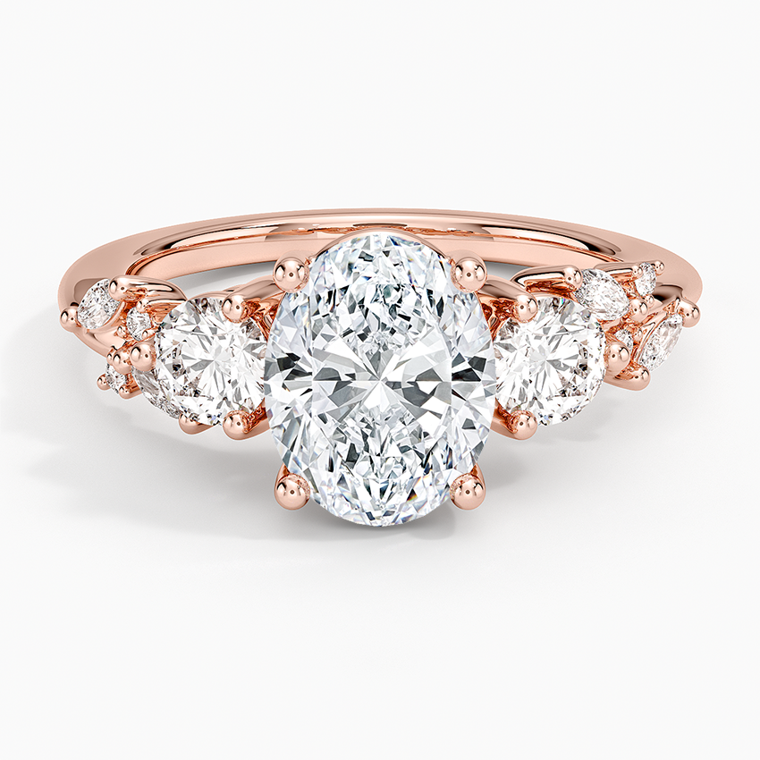 Arden Three Stone Diamond Ring