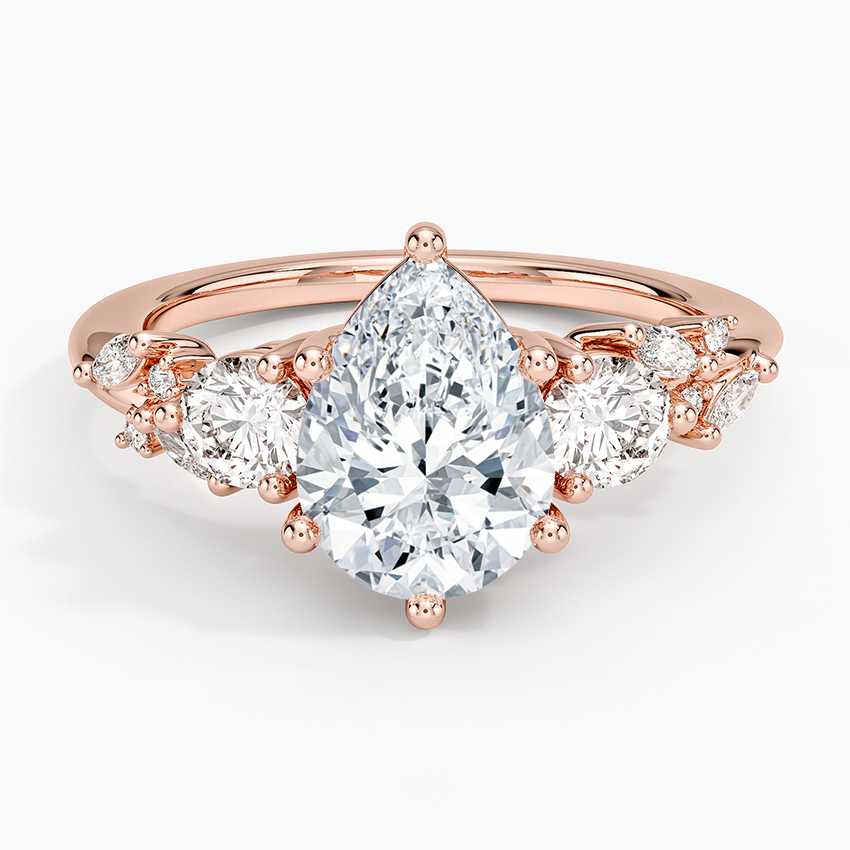 Arden Three Stone Diamond Ring
