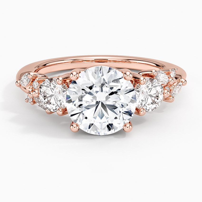 Arden Three Stone Diamond Ring