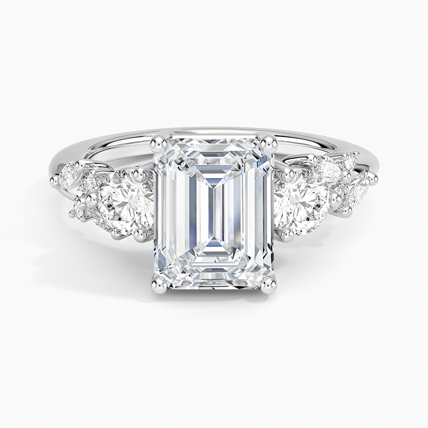 Arden Three Stone Diamond Ring
