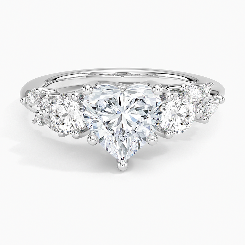 Arden Three Stone Diamond Ring