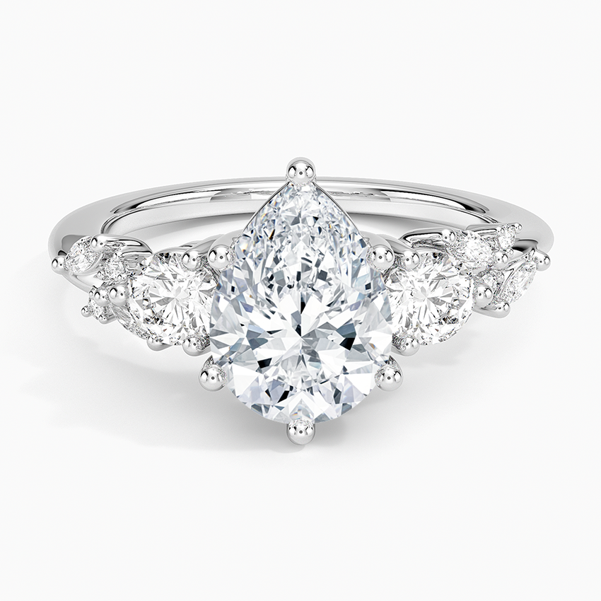 Arden Three Stone Diamond Ring