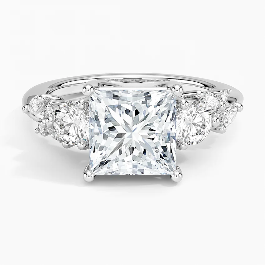 Arden Three Stone Diamond Ring