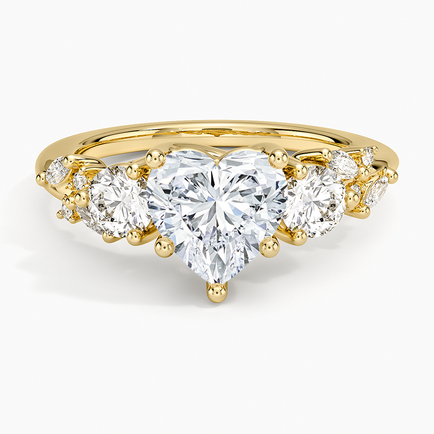 Arden Three Stone Diamond Ring
