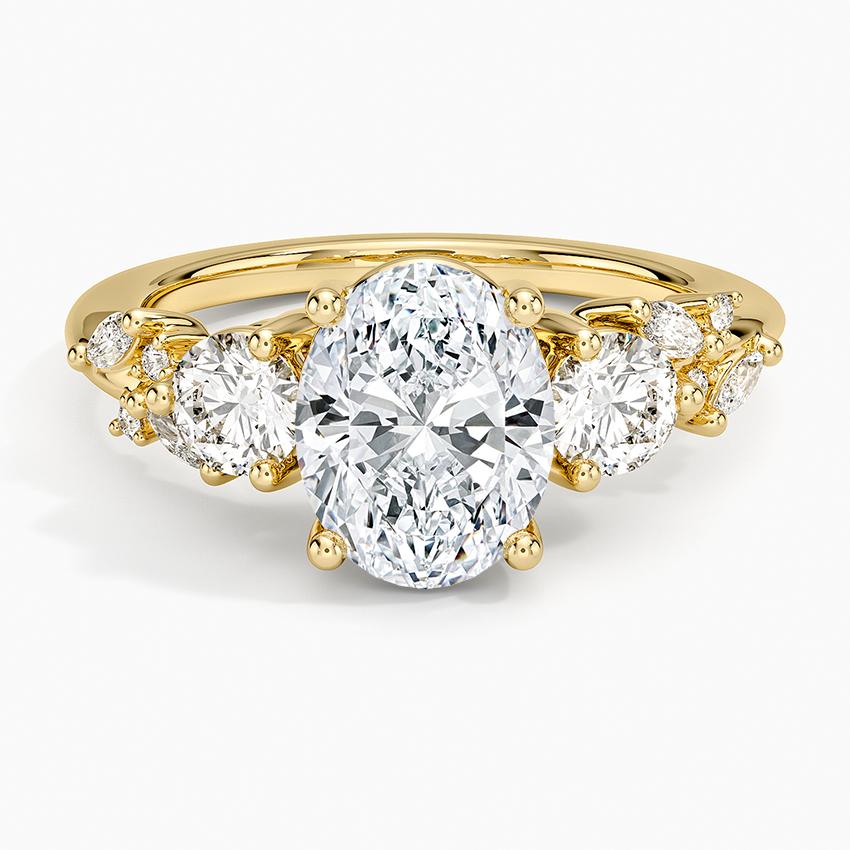 Arden Three Stone Diamond Ring