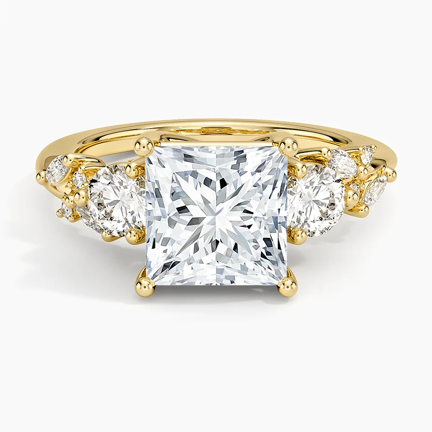 Arden Three Stone Diamond Ring