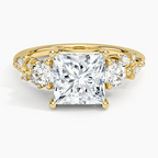 Arden Three Stone Diamond Ring