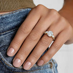 Arden Three Stone Diamond Ring