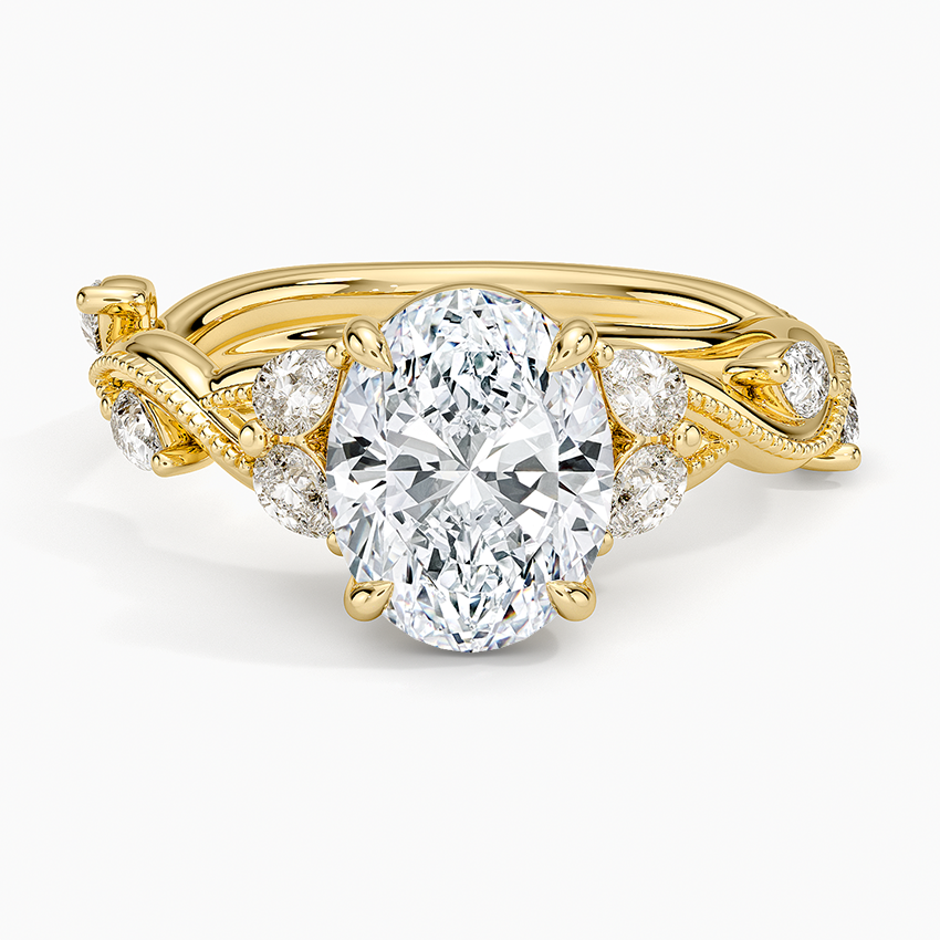 Vintage Secret Garden Diamond Ring