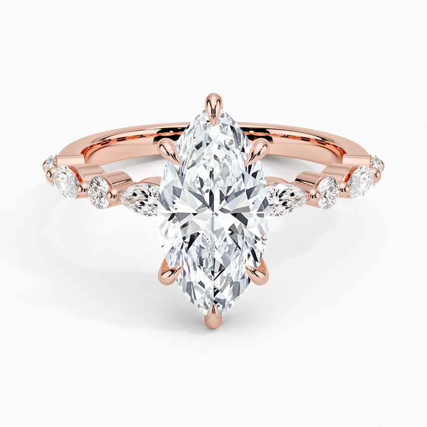 Versailles Half Coverage Diamond Ring