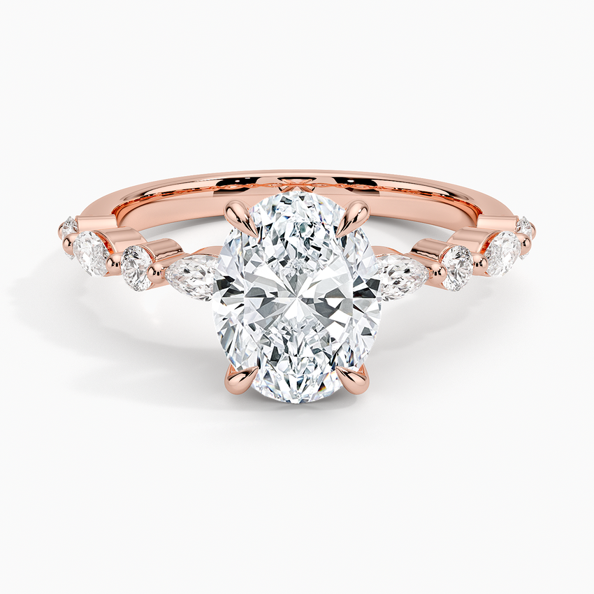 Versailles Half Coverage Diamond Ring