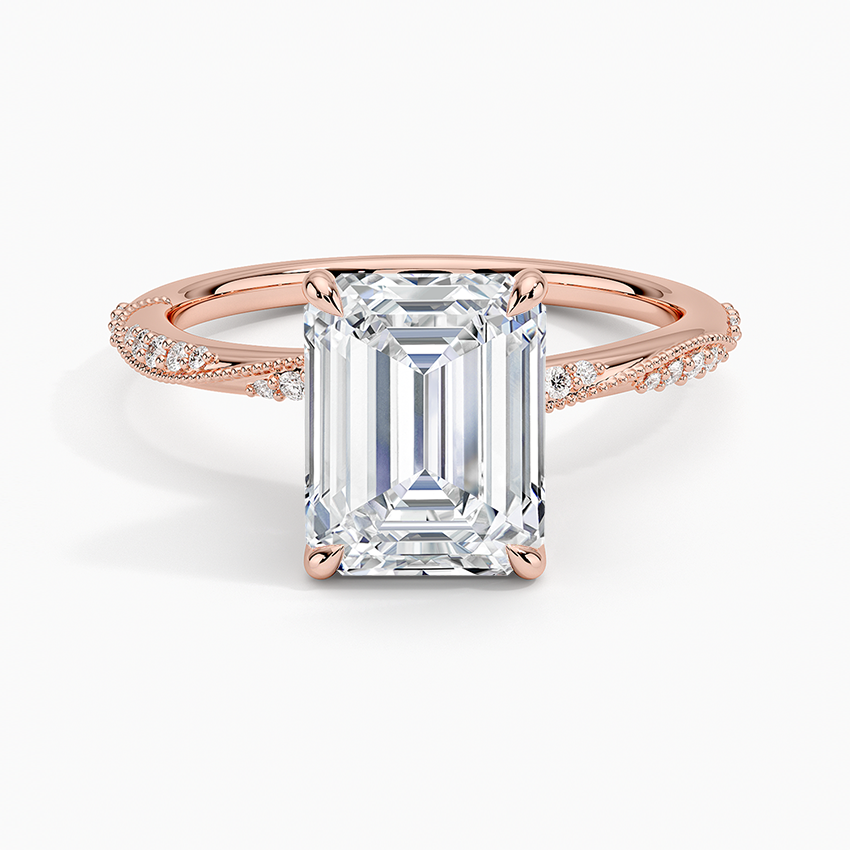 Camellia Hidden Accent 1.5mm Diamond Ring
